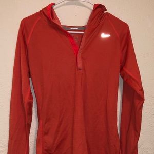 Nike 1/4 button long sleeve